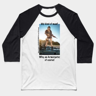 Armorgator Babe 14 - Transparent Baseball T-Shirt